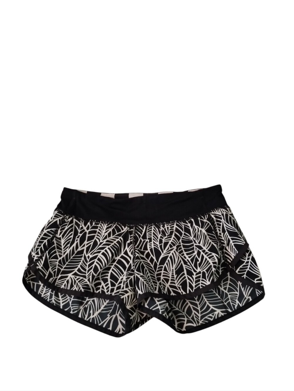 Lululemon Run Speed Up Shorts in Pretty Palm Women's 4 Angel Wing Athletic
